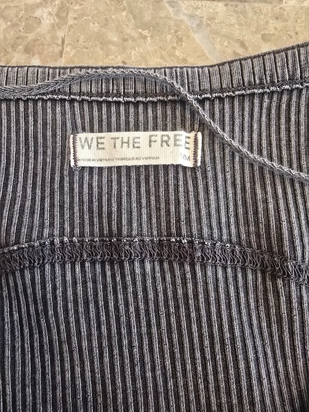 Free People Jamie Buckle Tank Sz M - Picture 4 of 5